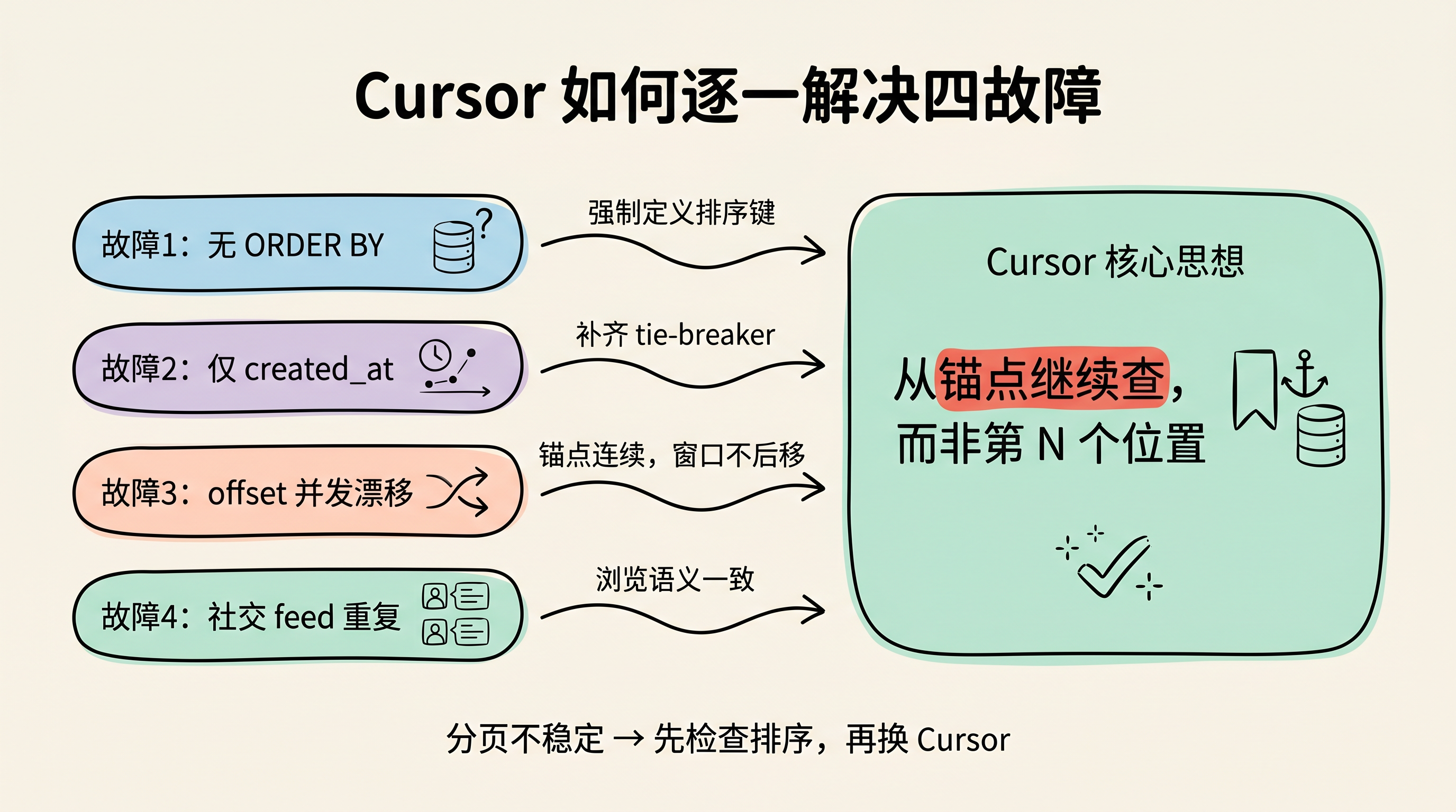 Cursor 逐一解决四故障